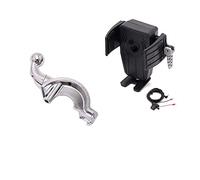 baoquan Soporte para teléfono de Motocicleta Soporte de teléfono para Motocicleta, Soporte de navegación de Carga inalámbrica para Goldwing GL 1800 GL1800 F6B DCT 2018 2019 2020 2021(4)
