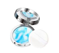 Baorder Oil Control Face Pressed Powder,Polvos naturales de gelatina para fijar el rostro,Sin polvo,Suaves,Agradables para la piel,Minimizan los poros y las líneas de expresión,Acabado de larga duraci