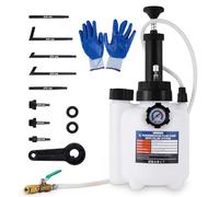 BAOSHISHAN Bomba de Llenado de Aceite 3L Bomba de Transferencia de Aceite de Caja de Cambios Sistema de Llenado Manual Bomba de Líquido de Transmisión con 8pcs Adaptadores de Llenado