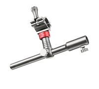 Baosity Soporte para Caña de Pescar Accesorio Multifuncional de Silla de Pesca Clip Giratorio Aluminio Integrado Adecuado para Pesca Deportiva Sa, Rejilla para Cebo 360 °