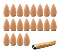 BAOSROY Palo Santo Incienso Natural,Incienso Natural,Natural de Perú para Alejar,Madera Sagrada,Conos Incienso,Conos Incienso Reflujo,ONO Sándalo Natural,Conos Incienso Cascada,Natural Incienso Conos