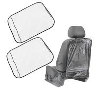 BAOSROY Protector Asiento Coche Silla Bebe,Protector Asiento Coche,rotectors Asientos Auto para Niños,Protege Asientos Coche,Funda de Asiento de Coche para Niños (1pc-Trasparenza)
