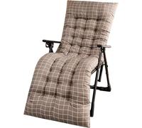 BaoT8YLu Cojín para Tumbona de Jardín - Suave Cómodo Cojín Reclinable Colchoneta para Tumbonas, Ideal para Exterior Sillas Balcón Playa Terraza