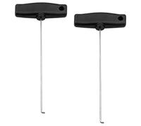 BaotyJie 2 Piezas de Ganchos de Extracción para Panel de Instrumentos Herramientas para Desmontar El Tablero