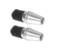 BaotyJie 2 Piezas Tapón de Manillar para Terminales de Manillar Topes de Puños Componentes de Motocicleta Diseño Sencillo Y Ajuste Preciso Adecuado para Y, 2 piezas