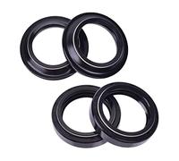 BaotyJie 4 Retenes de Aceite Y Polvo para Horquilla Delantera de Motocicleta Bw350