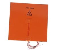 BaotyJie Almohadilla Calefactora para Cama Caliente de Impresora 3D Accesorios Calefactantes Base Calefactable de Silicona Tapete Térmico con Fácil de, 200x200x3mm600w