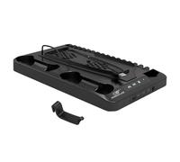 BaotyJie Consola Soporte de Refrigeración Base Enfriadora Estación de Carga Soporte Vertical Dock Ventilación con Dos Ventiladores en para Organización del, Negro