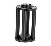 BaotyJie Elevador de Altura para Montura ecuatorial, Accesorios para telescopios, de extensión de Metal Resistente y Robusta para EQ5, 200 Mm Negro
