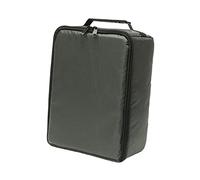 BaotyJie Funda para Cámara Bolso Fotográfico Portátil para DSLR SLR Cierre Reforzado Impermeable con Bolsillos Accesorios Capacidad Ajustable Adecuada para Act, Gris Oscuro