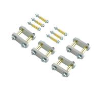 BaotyJie Kit de Grilletes de Alta Resistencia de 2,25" Uo12-016 Pieza de Reparación Robusta Accesorios de Repuesto de Rendimiento Estable para Cre3000