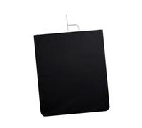 BaotyJie Marco de Bandera para fotografía, Acero Inoxidable, con Tela Suave y Liviana, fácil de Usar, de Alto Rendimiento, práctico, Marco de Panel de luz, con Tela Negra