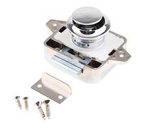 BaotyJie Push Button Latch Lock con Mecanismo de Bloqueo Pestillo de Botón para Armario Cierre sin Llave para Puertas de Muebles de Aleación Adecuado