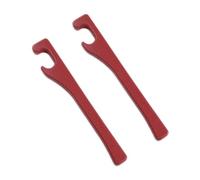 BaotyJie Relleno para Huecos de Asientos de Coche, Tapón de Hendidura, Accesorio Suave para Evitar Que Se Caigan Cosas, Bloqueador de Caídas para Tapones de He, 2 Piezas Rojas