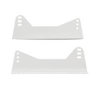 BaotyJie Soportes de Montaje Lateral para Asientos de Competición, Accesorios Resistentes, Piezas de Reparación de Alto Rendimiento, Fácil Instalación, Blanco