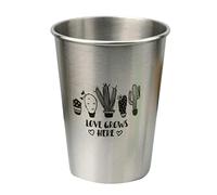 BaotyJie Stainless Steel Cup Vaso de Acero Inoxidable Vaso Serie Vaso Apilable Taza Resistente Libre de BPA Apto para Jóvenes y Acampada, a, tal como se describe