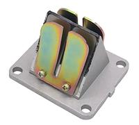 BaotyJie Válvula de Láminas de Admisión para Motocicleta Conjunto de Bloque de Admisión con Láminas de Fibra de Aluminio Mejora Aceleración y Potencia