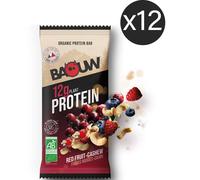 BAOUW Barre Protéinée Fruits Rouges-cajou (x12) - Unisex - Multicolor - talla única- modelo 2025