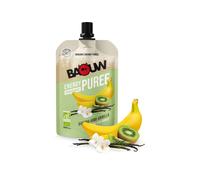 Baouw compota energética bio- plátano, kiwi y vainilla TU