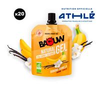 BAOUW Gel Naturels Bio 85g Banane-vanille Pack X20 - Unisex - Amarillo - talla única- modelo 2026