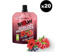 BAOUW Gel Naturels Bio 85g Fruits Rouges-hibiscus Pack X20 - Unisex - Rojo / Violeta - talla única- modelo 2025