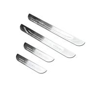 BAOYBS 4 Piezas Umbral Automático Protector para Citroen Jumpy II Multispace 2012-2015, pegatinapara umbral Inoxidable Door Sill Scuff Autoadhesivo Placas de Patada,Silver