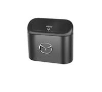 BAOYBS Bote de Basura Coche Pequeño para Mazda 6e 2025, Cubo de Basura del Vehículo con Tapa Impermeable Papelera Portátil Accesorios Interior