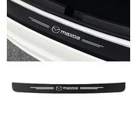 BAOYBS Fibra Carbono Protector el Maletero para Mazda 2 I Bj. 2003-2007, Trasero Resistente A Los ArañAzos Protección Borde de Carga Desgaste Anti Collision