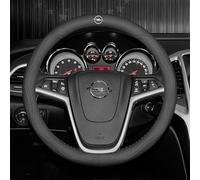 BAOYBS Funda Volante Coche para Opel Combo E Life 2018-2025, Suave Antideslizante Transpirable Cubierta Volante Coche Funda Envolvente Absorbente Ideas Regalos,Black