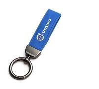 BAOYBS Llavero Personalizado para Volvo V40 S40 | BJ 1996-2004, Duraderos Organizador de Llaves Anillo Antipérdida Hombres y Mujeres Regalos Familiares y Amigos,Blue