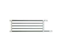 BAOYOUNI Estante Extensible para Armario Compartimento Separador de Estantería Telescópico Organizador de Guardarropa Balda de Almacenamiento para Dormitorio, Baño, Cocina, Adjustable 117-188cm