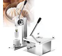 Baozi Maker semiautomática - Máquina para hacer bollos de acero con molde manual, ideal para cocinar delicioso bao chino, vaporizador Bao 400-500pcs/H (tamaño: S)