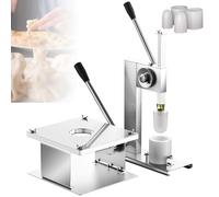 Baozi - Máquina para hacer bollos al vapor, diseño compacto de acero inoxidable, hace 400-500 bollos por hora, ideal para rollos de carne, pasteles, desayuno y más