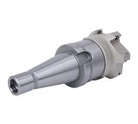 BAP400R, Cortador de Fresado de ángulo Recto de 6 Poca, NT40-FMB27 Collet Chuck Supporter, con Insertos APMT1604, para Mecanizado de Alta Precisión (Eacam75mwifahdr-11)