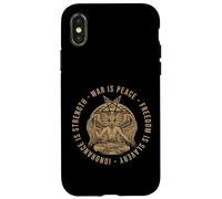Baphomet Gran Reset Conspiración Arte Políticamente Incorrecto Carcasa para iPhone X/XS