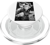 Baphomet Oculto Gótico Satánico Cabra Divertido Lunes Es Un Pecado PopSockets PopGrip para MagSafe