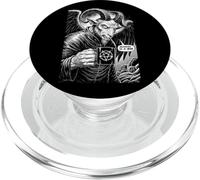 Baphomet Oculto Gótico Satánico Cabra Divertido Lunes Es Un Pecado PopSockets PopGrip para MagSafe