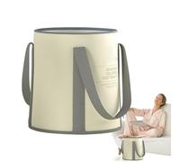 BAPPAGGIO DI CLASCIBILE | Borsa per Cuenca da bagno pieghevole - Pedicure Feet Soaking Borsa Con Asco, Cubo Spa Per Mordedo, Bañera Para Pies, Camping, Viaje, Lavandería