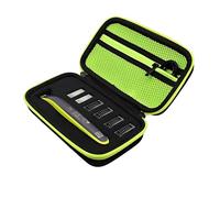 BAPPKON Funda protectora para afeitadoras eléctricas Philips O Blade QP2630, QP2520, QP2724, QP2620, funda rígida de EVA con funda de viaje de esponja, Black, moderno