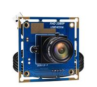 BAPPRJJ 1080p Full HD MJPEG 30fps/60fps/120fps CMOS de Alta Velocidad OV2710 Gran Angular CCTV Seguridad UVC OTG OEM Webcam módulo de cámara USB(8mm,2m Cable)