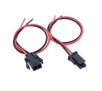 BAPPRJJ 5 uds 20AWG 20/30/50cm Micr-Fit 3,0mm Molex MX3.0 fila única 2/3/4/5/6Pin Cable Harnes macho hembra conector de carcasa de acoplamiento de aire(Male,50cm,6p)