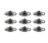 BAPPRJJ Módulo de cámara de 100 Grados HBVCAM ov2710 for Sistema de puntuación de Dardos automáticos(9pcs 2M Cable)