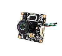 BAPPRJJ WGWK Placa de cámara IP IMX307 3MP iluminación Ultra Baja con módulo de cámara Web de Seguridad Onvif H.265 RTSP PoE de Gran Angular de 2,35 mm y 143 °(DC12V,1.5mm Fisheye)