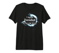 Baptism Christian Faith - I Have Decided to Follow Jesus Camiseta Premium