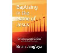 Baptizing in the Name of Jesus