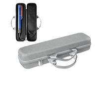 BAQRAXIA Dyson Airstrait HT01 y fuente de alimentación, estuche de almacenamiento Dyson Airstrait con espacio personalizado, bolsa de viaje impermeable a prueba de golpes con bolsillo de malla para