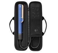 BAQRAXIA Dyson Airstrait HT01 y fuente de alimentación, estuche de almacenamiento Dyson Airstrait con espacio personalizado, bolsa de viaje impermeable a prueba de golpes con bolsillo de malla para