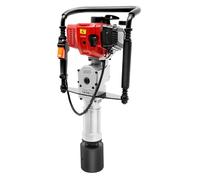 Baqueta de gasolina de 52 cc 1900 W, 2 tiempos con 3 accesorios (55-100 mm) - Gasolina T Postes para construcción de vallas, 25-45J energía de impacto, 2800 BPM, 24 kg