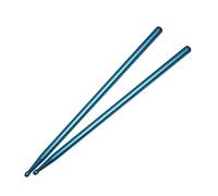 Baquetas 1 Pair 5A Aluminum Alloy Drumsticks Drum Drummers Drumsticks For Kids Adults Para Tocar(Blue)