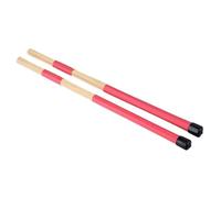 Baquetas 1 Pair Jazz Drum Brushes Drum Sticks 40CM Ccessories For Adults Kids Professional For Drummer Para Tocar(Pink)
